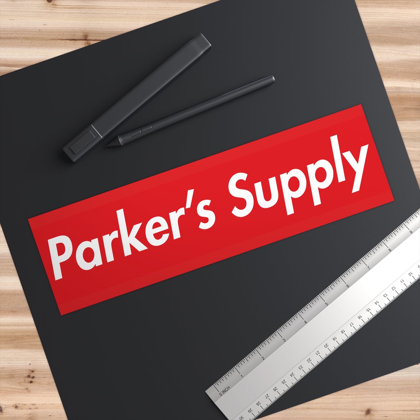 Parker’s supply |Supreme style Bumper Stickers