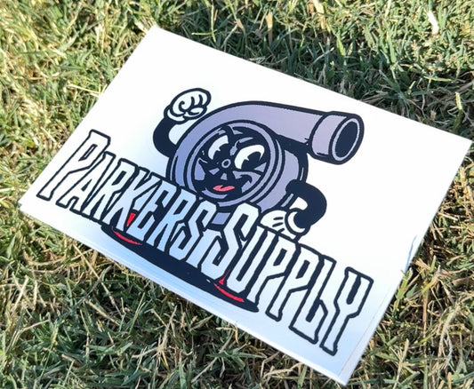 Turbo Time | Parkers supply sticker